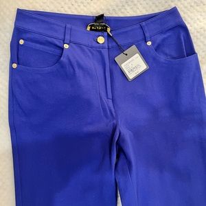 NWT St. John Cobalt Blue Jeans | Marie Fit Size 6